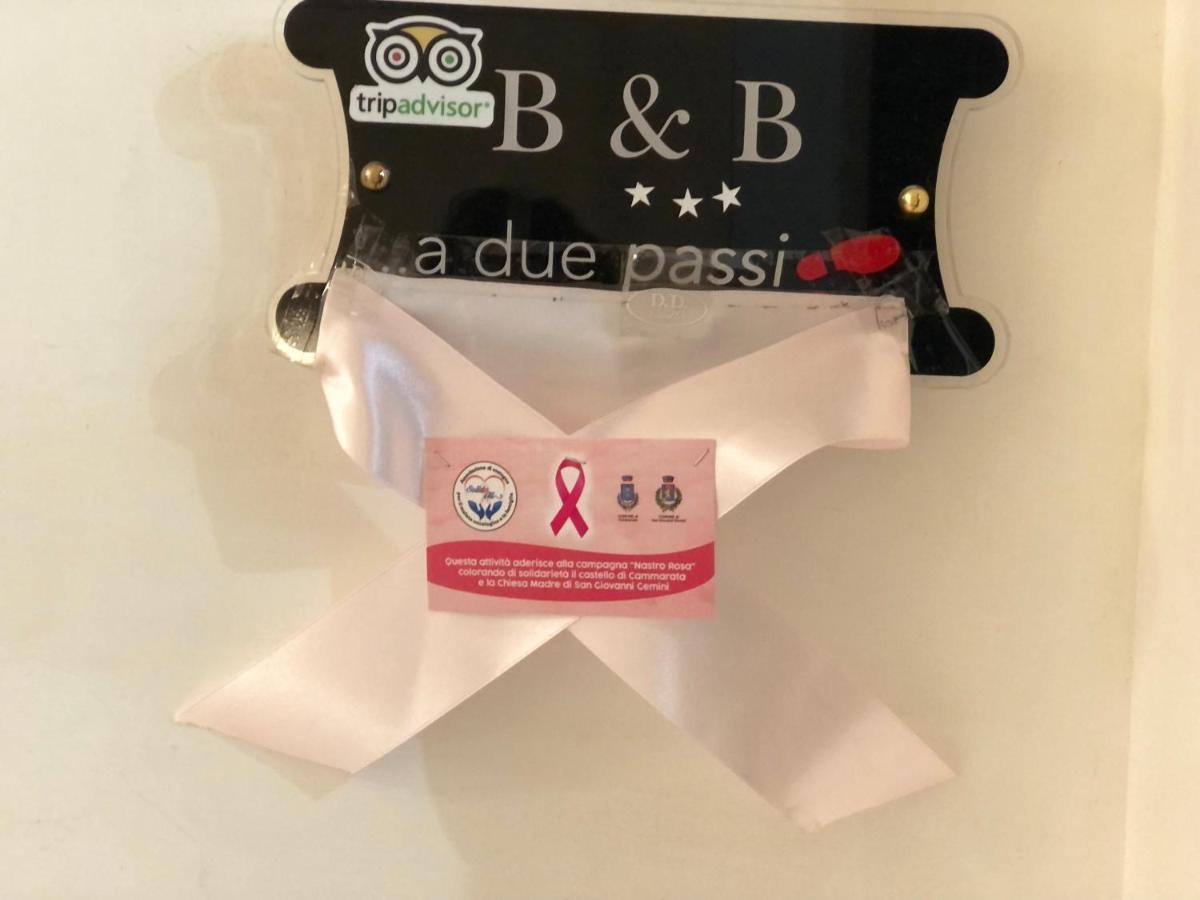 B&B A Due Passi San Giovanni Gemini 外观 照片